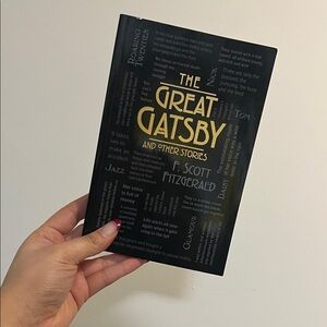The Great Gatsby and Other Stories by F. Scott Fitzgerald - Black Cover